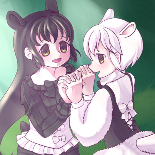 Two friends - Kemono Friends